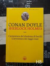 SHERLOCK HOLMES L'avventura diadema berilli + faggi rossi di DOYLE - libro H8