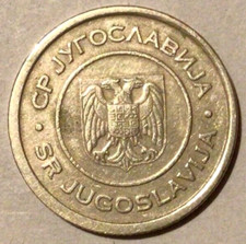 5 DINARI DINARA 2000 -