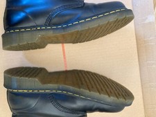 DR.MARTENS originale scarponcino anfibio lacci pelle gomma nero 1460 n. 41 (UK7)