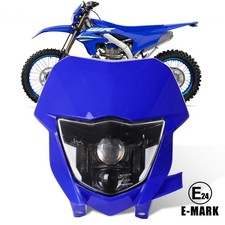 LED Headlight Blue Bezel For