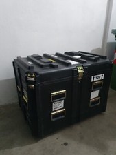 US ARMY Cassa Militare Esercito Baule Transit Case Storage Heavy Duty Transport