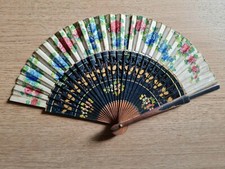 Antico vintage ventaglio con