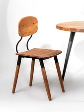 Sedia rettangolare vintage in
