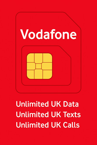 Scheda sim vodafone con dati - scheda,