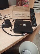 DECODER DIGITALE TERRESTRE TIM VISION BOX SMART TV ANDROID DVB-T2 CASA