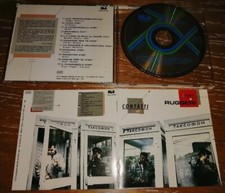 ENRICO RUGGERI RARO CD anno 1989 contatti 1^ EDIZIONE CGD SENZA BAR CODE DECIBEL