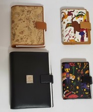 PIERO GUIDI AGENDA ORGANIZER CON ANELLI BOTTONE MAGIC CIRCUS LINEA BOLD DESERTO