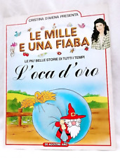 CRISTINA D'AVENA: Le mille e una fiaba 1991 De Agostini L'oca d'oro
