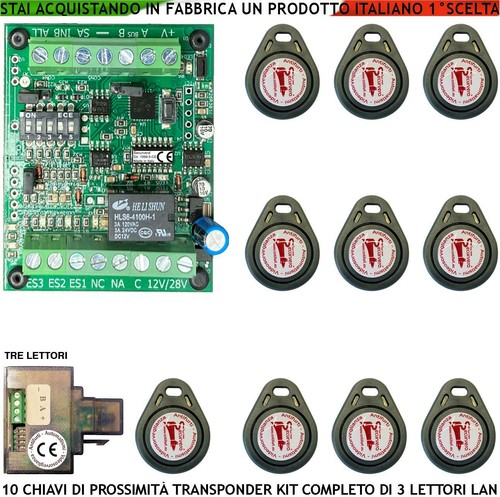 Trasponder kit chiavi - kit,