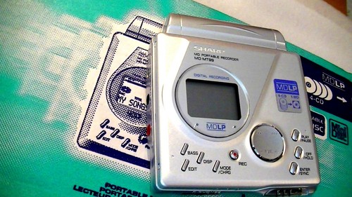 Registratore walkman minidisco - registratore,