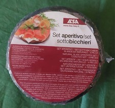 SET 8 SOTTOBICCHIERI/APERITIVO