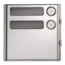 Urmet 1158/82 2Voice Modulo Posto Esterno Audio Sinthesi Steel 2 Pulsanti