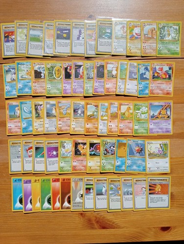 Pokemon set base semicompleto - base,