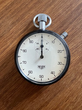 HEUER cronometro stop watch Leonidas 7700 movimento anni '60 -OTTIMO-