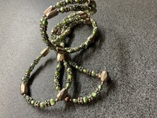 Collana magnetica verde stile
