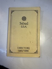 RARE Subud Cult Directory Book
