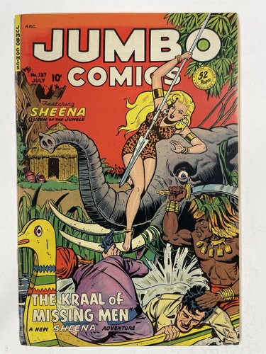 Jumbo comics 137 fine - fn+, 6,5