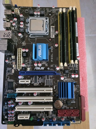 Scheda madre asus p5ql - scheda, pro