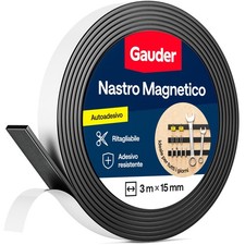 Nastro Magnetico Autoadesivo Forte Striscia Magnetica Tagliabile con Elevata
