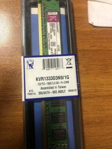 Memoria ram kingston - ram,