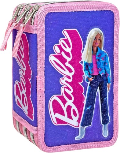 Barbie astuccio scuola - barbie,