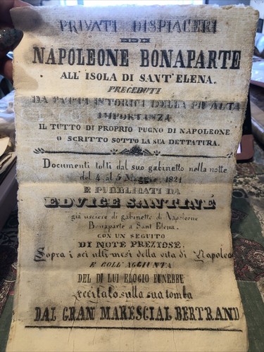Antico editto manifesto - antico,