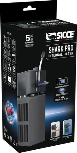 Sicce shark pro 700 - pro, filtro