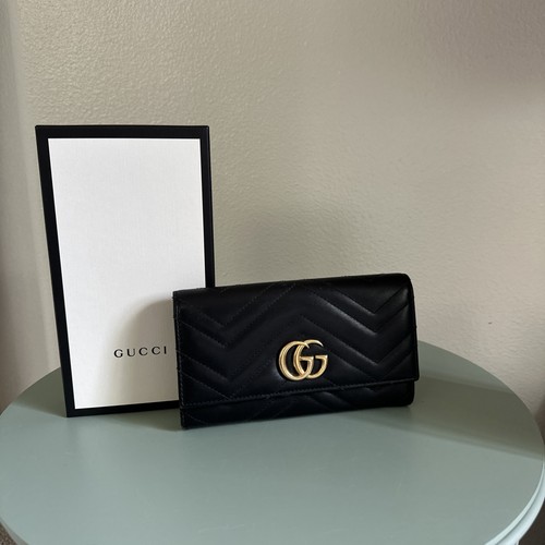 Gucci marmont portafoglio - gg,