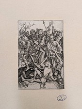 Passione di Gesù, incisione su metallo - Fine XV secolo