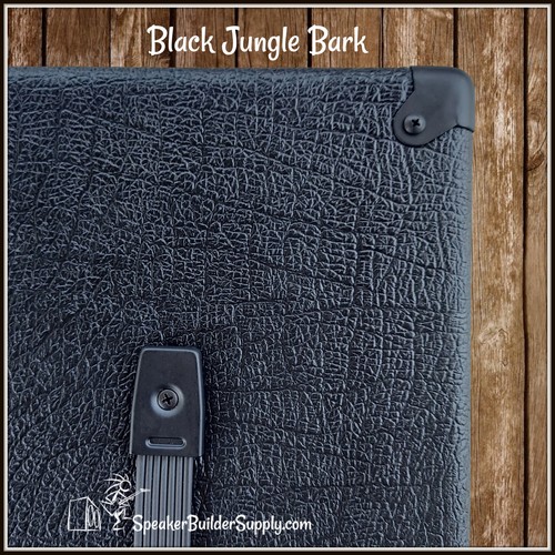Tolex black jungle bark - tolex,
