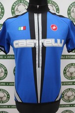 maglia ciclismo bike CASTELLI ITALIA TG M F908 shirt maillot trikot jersey
