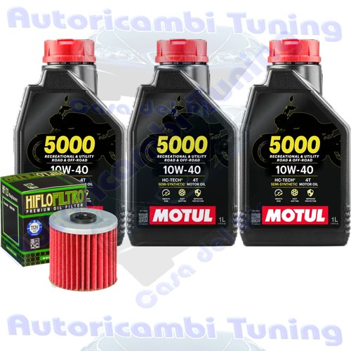 Kit tagliando olio motul 5000 - motul,
