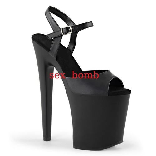 Sexy sandali nero opaco - sandali,