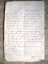 Lettera del 1871 fermo - fermo,