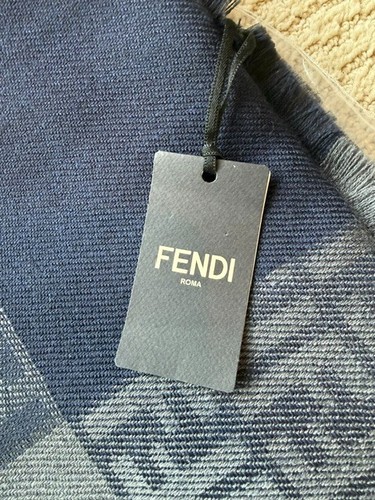Fendi sciarpa uomo lana - fendi,
