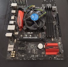 CPU PROCESSORE INTEL CORE i7-6700K + SCHEDA MADRE ASUS B150M PRO GAMING+RAM 32GB