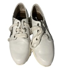 Naot Elios slip on in pelle lato cerniera. inserto ortopedico rimovibile misura 9/40