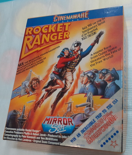 Rocket ranger commodore 128 - rocket,