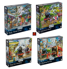 Treno a vapore vintage puzzle