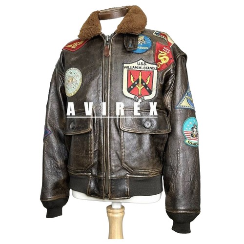 Giacca pelle avirex - giacca,