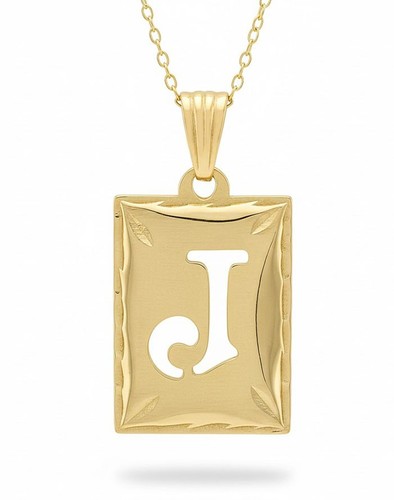 Ciondolo iniziale oro - *j*,