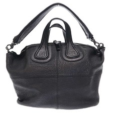 Borsa a tracolla Givenchy Nightingale in pelle nera vintage autentica