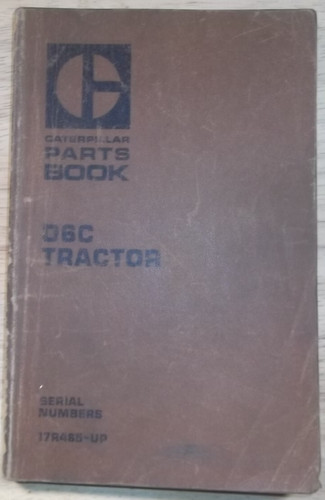 Cat caterpillar d6c - d6c, manuale