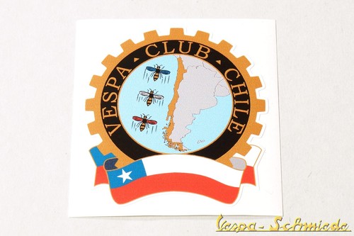 Adesivo decorativo vespa - decorativo, "vespa