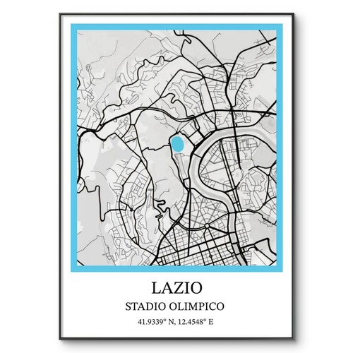 Lazio football poster - lazio,