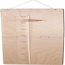 62985505 Metro Da Parete in Legno, per Cameretta Bambini, Naturale, Scala Da 60 