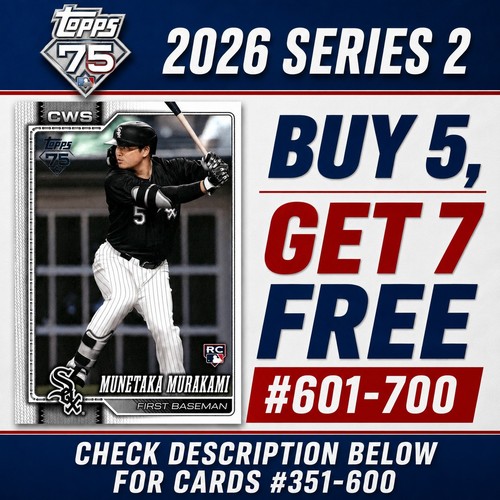 2026 topps series - 2026, baseball
