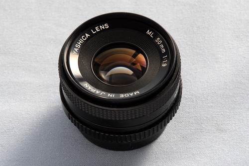 Yashica 50mm rear cap - 50mm, f1.9