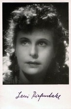 Autographe LENI RIEFENSTAHL