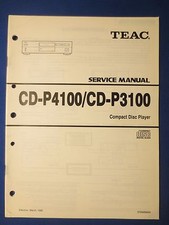 Teac CD-P4100 CD-P3100 CD